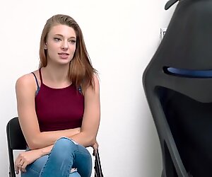 Small tits teen thief is fucked hard by horny tattooed officer.