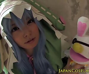 japanese cosplay babe fucked until cumsprayed