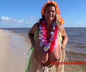 She can dance on the beach for me anytime