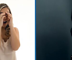 Latina and Asian teens Alina Lopez and Kendra Spade lesbian