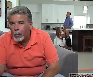 Dad fucks companion patron s daughter at home