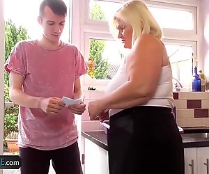 AgedLovE BBW Granny Chubbies Enjoying Hardcore