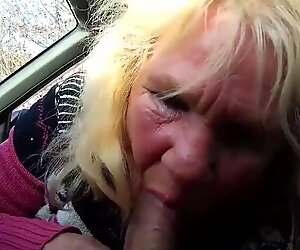 Granny sucks cock e13