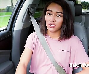 Asian teen fucks strangers big dick
