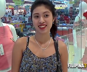 Naughty Asian girl gets her hairy cunt nailed hard