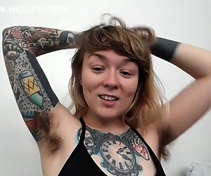 feliciafisher sweaty wet pits bush panty show off