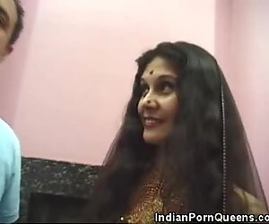 Indian Honey Strips And Sucks Cock!