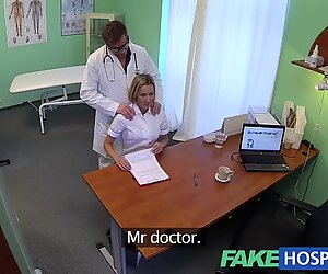 FakeHospital Hot nurse rims her way to a raise