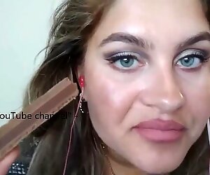 ASMR Sexy whispers while chewing bubble gum guarantee you cum