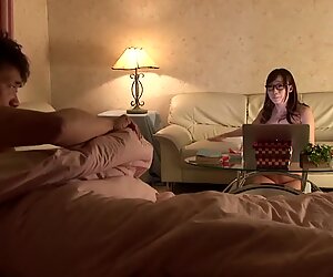 JAV comedy drama nudist Kurea Hasumi erotic author Subtitled