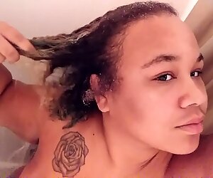 It feels so good in the shower