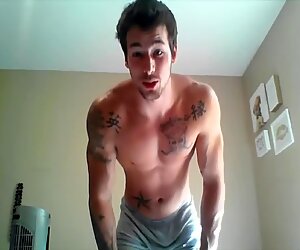 Hunk In Underwear Showing Off