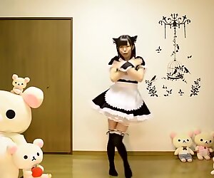 Maid cosplay 001
