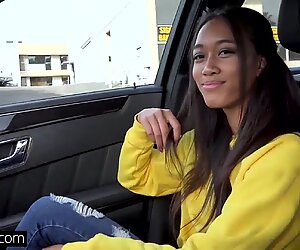 Asian teen Aria Skye gets her tight pussy pounded