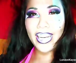 London Keyes Gets a Cock For a Treat