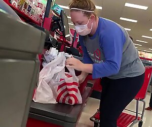MILF in motion at Target