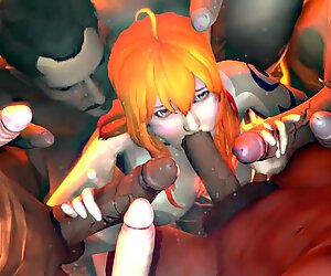 3D Superheroine Gangbanged by Mutants! Pt2! - Martini Bows