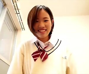 Japanese girl farting in her boyfriends face
