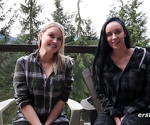 Wild Lesbian Amateurs Taking a Break From their Men