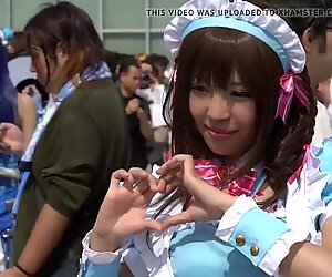 Maid cosplay 005
