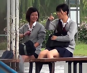 Naughty Students Peeing