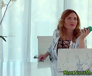 Railed masseuses cum dump