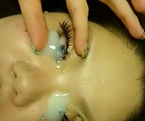 cum in eye