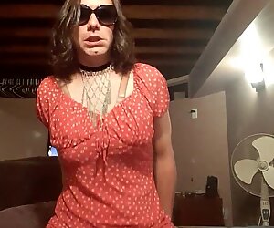 A Sissy and Hur 8 Inch Dildo