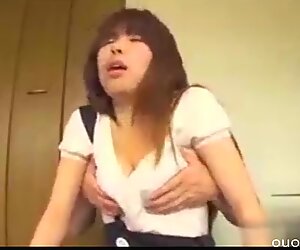 Cutie With A Lot Of Perverted Thoughts In Head Sucks 2 Cocks Hot
