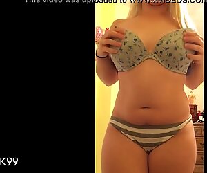BIG PUSSY BLONDE - LIVE ON www.sexygirlbunny.tk