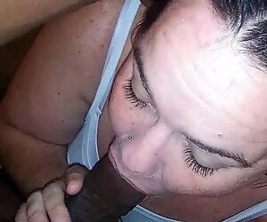 mature mom sucking young bbc sloppy