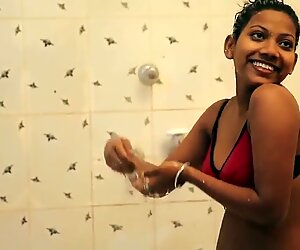 Bathroom romance