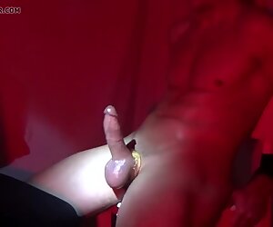 Wife gives tied up hubby ruined orgasms
