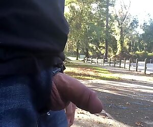 Pissing in the parking lot