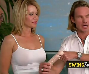 Pornographic reality TV show with amateur and mature swingers