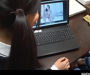 Horny Asian Schoolgirl Fucked
