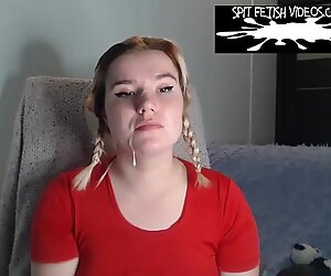 STUDIO 167331 NASTY JENNIFER PHLEGM FACIAL