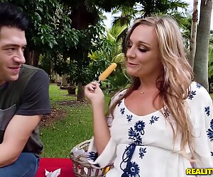 Cheating MILF gets her sweet pussy poundedReport this video