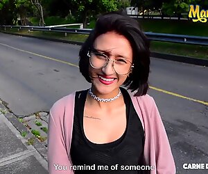 CARNE DEL MERCADO - #Luna Castillo #Alex Moreno - Rough Afternoon Sex With A Pretty Sexy Latina