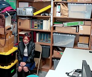 Asian milf is blackmailed into taking horny officers cock to pay for teens crimes