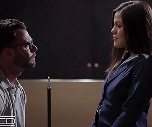 Religious Student Seduced By Former Pornstar At Anti-Porn PSA Filming