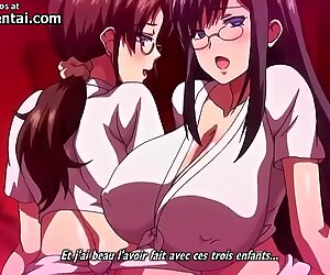 Hentai busty girl gets creampie