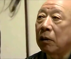 Japanese Grandpa Cheat Fucking His Daughter In Law - Old Vs Young