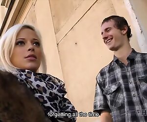 HUNT4K. Pretty blonde Ria Sunn nicely fucked in cuckold porn video