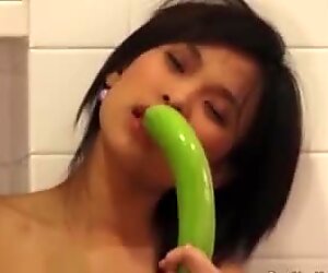Amateur Teen Asian Dildo Babe