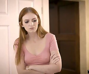Neighbor fucks home alone college teen right in the ass