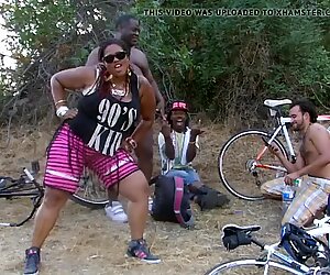 after bike ride