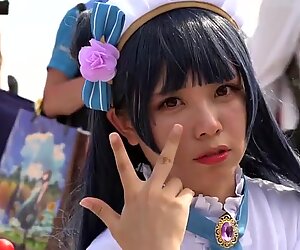 Maid cosplay 004