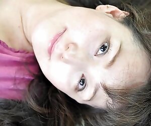 Big Tits Japanese MILF uses Dildo