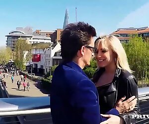 Curvy Karlie Simon Gives a fat cock a pussy ride